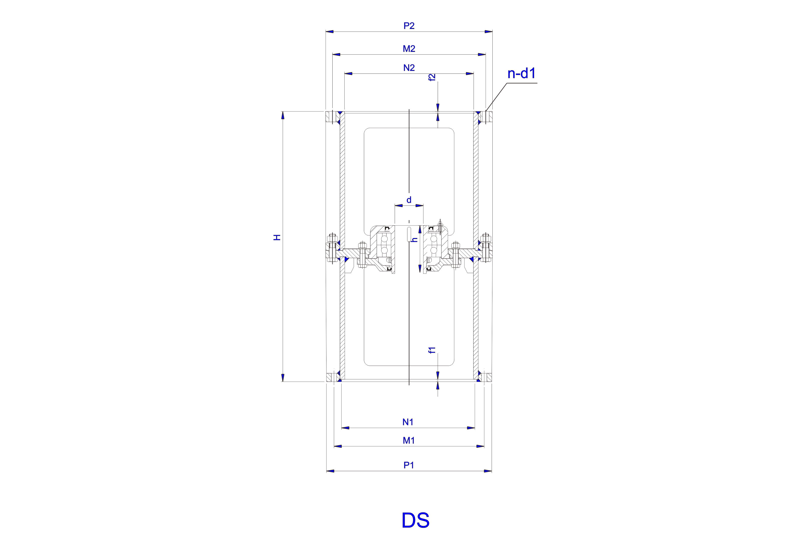 DS型底入式攪拌機(jī)機(jī)架 DS型底入式攪拌機(jī)機(jī)架設(shè)計圖