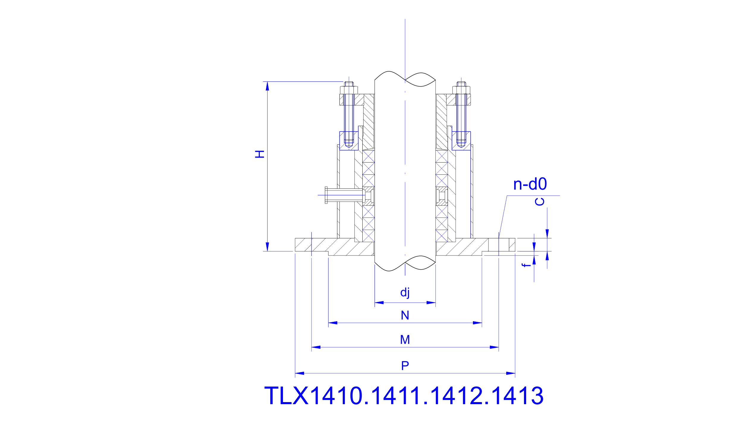TLX1410,1411,1412,1413型號攪拌機(jī)填料箱 TLX1410,1411,1412,1413型號攪拌機(jī)填料箱設(shè)計(jì)圖